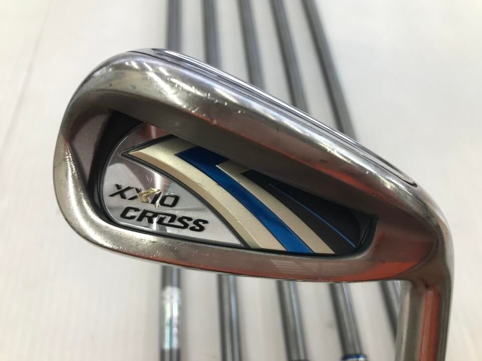 ダンロップ　XXIO CROSS 2021　MH2000　Rフレックス　アイアンセット　中古【最短即日発送】