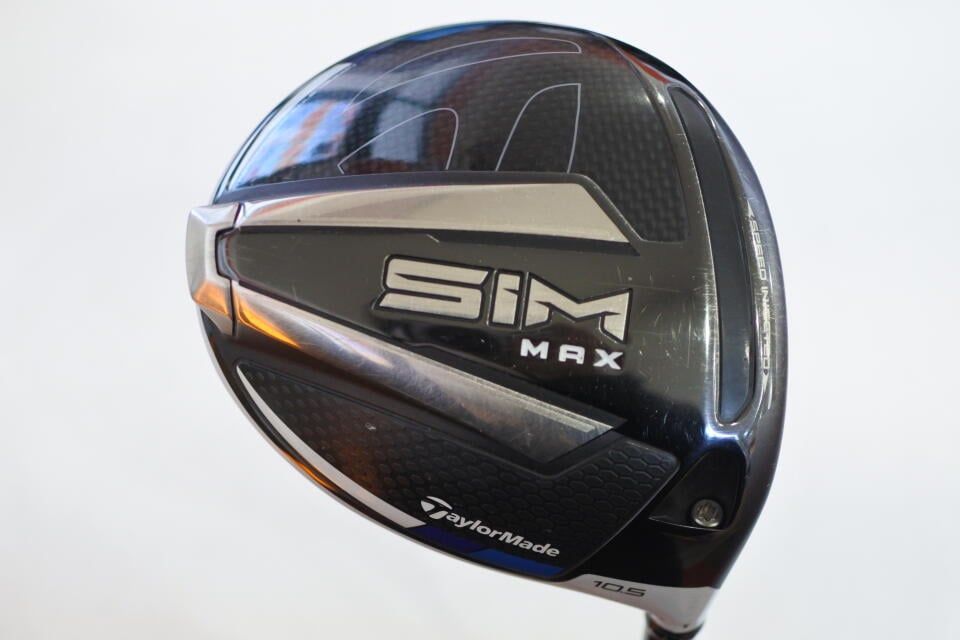 テーラーメイド　SIM MAX　10.5度　TENSEI BLUE TM50　Sフレックス　ドライバー　中古　ゴルフドゥ！春日井店【最短即日発送】