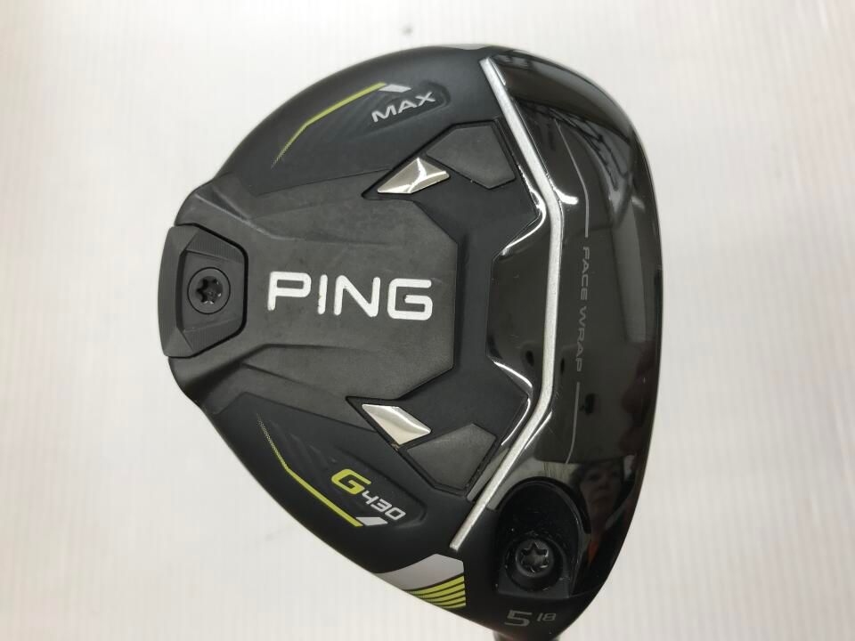 ピン　G430 MAX　18度　TOUR 2.0 BLACK 65　Sフレックス　フェアウェイウッド　中古　ゴルフドゥ！深谷店【最短即日発送】