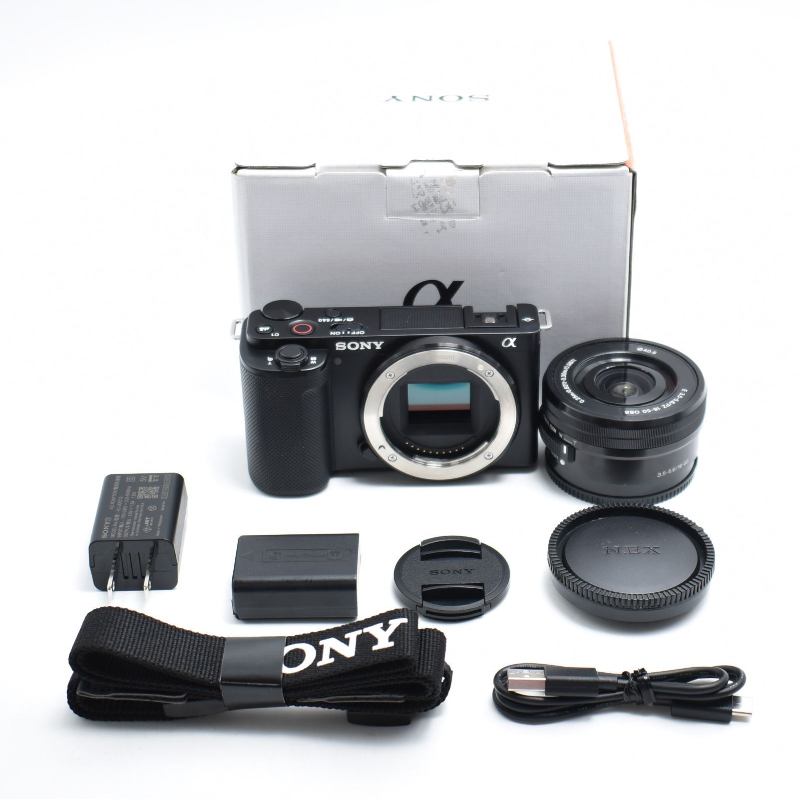 B#12324 SONY(ソニー) Vlog用カメラ レンズ交換式VLOGCAM APS-C ミラー
