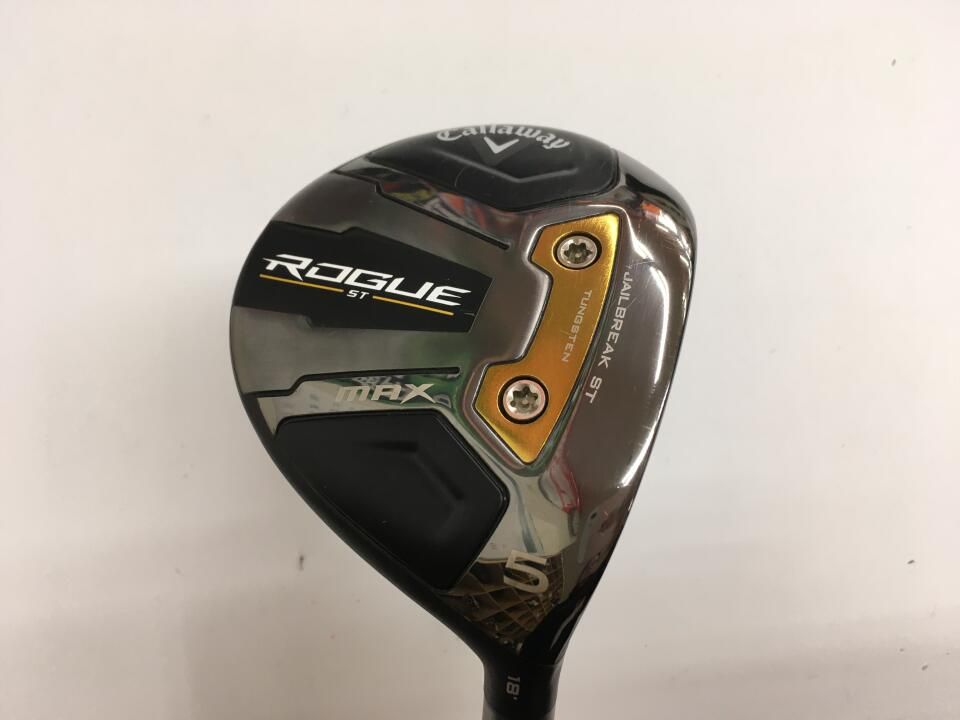 キャロウェイ　ROGUE ST MAX　18度　VENTUS 5 for Callaway　Sフレックス　フェアウェイウッド　中古　ゴルフドゥ！水戸店【最短即日発送】