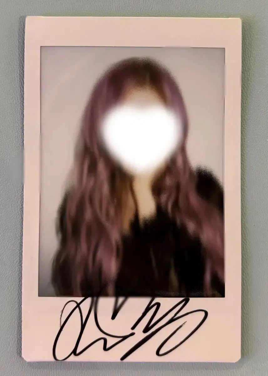 ビルリ Billllie ZAP サイン チェキ ポラロイド 未公開 signed pola