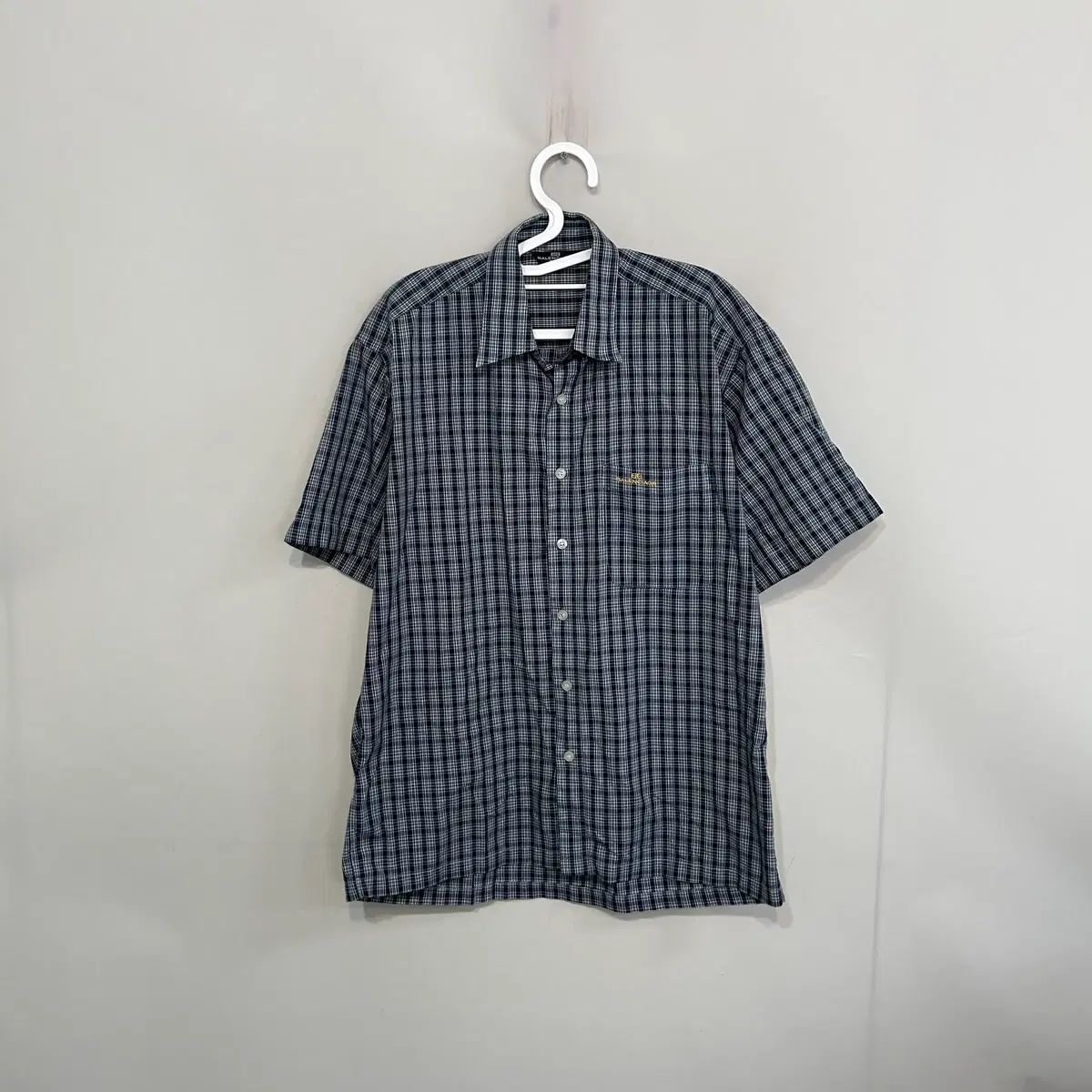 バレンシアガ メンズ 半袖 CHECK シャツ 95