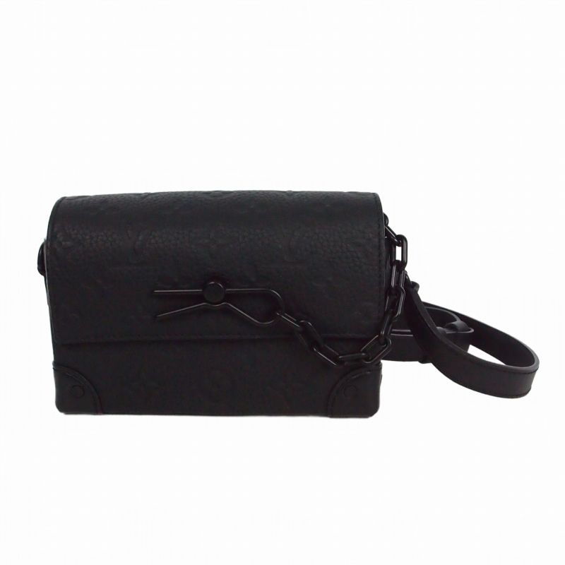 ルイヴィトン LOUIS VUITTON スティーマー･ウェアラブル ウォレット ショルダーバッグ 鞄 ブラック 黒 M81746