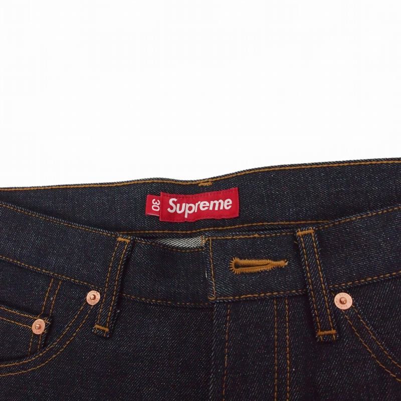 シュプリーム SUPREME RIGID BAGGY SELVEDGE JEAN バギーデニム