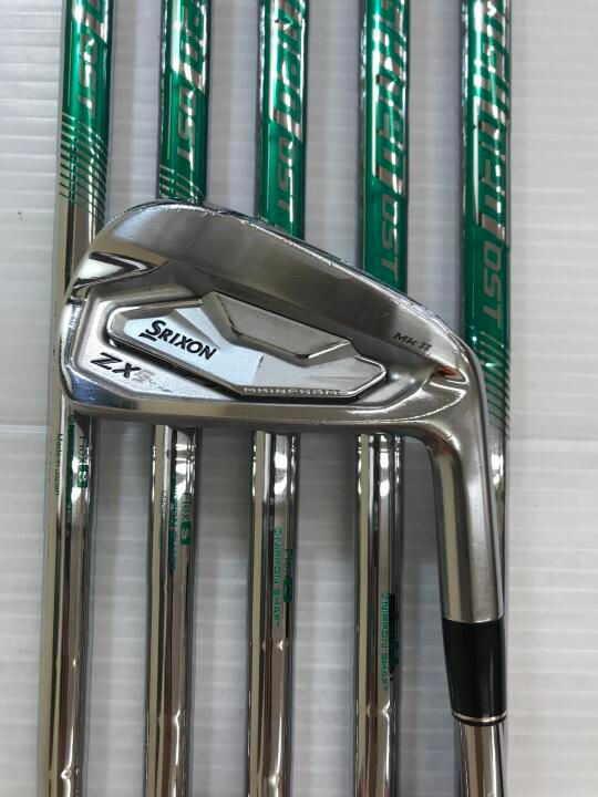 ダンロップ　SRIXON ZX5 Mk2　NSプロ950GH neo DST　Sフレックス　アイアンセット　中古【最短即日発送】