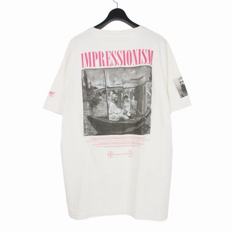 オフホワイト OFF WHITE 19SS Boat Short Sleeve Over Tee Tシャツ 