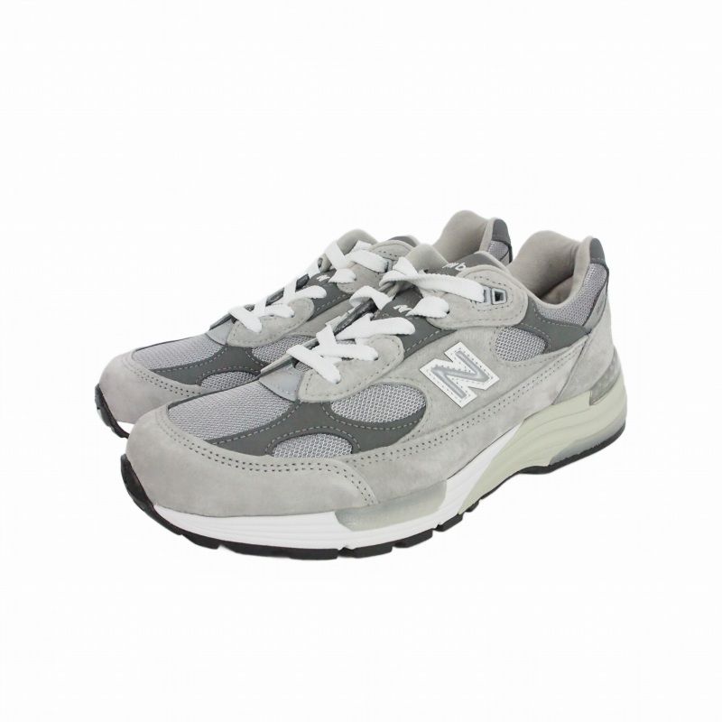 ニューバランス NEW BALANCE Made in USA 992 スニーカー 靴 US8 26㎝ グレー U992GY