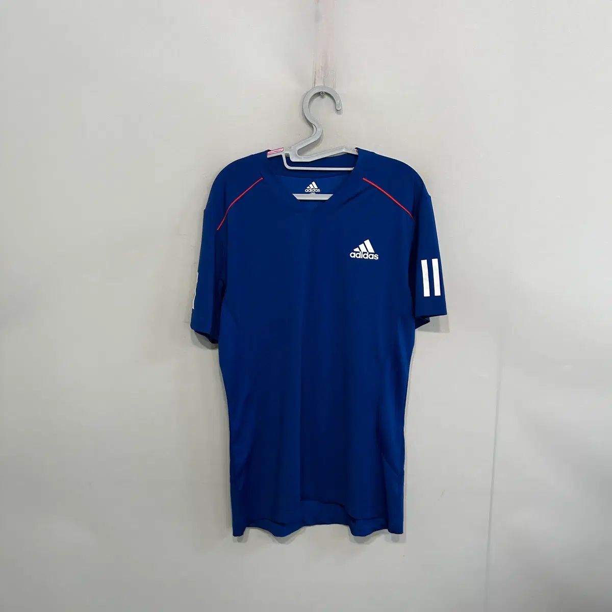 アディダス 韓国国家代表 チームコリア テニス Tシャツ 105 機能性 Vネック