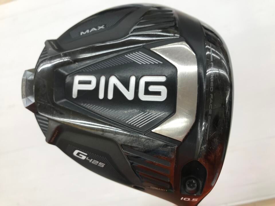ピン　G425 MAX　10.5度　ALTA J CB BLACK※G430純正　Sフレックス　ドライバー　中古【最短即日発送】