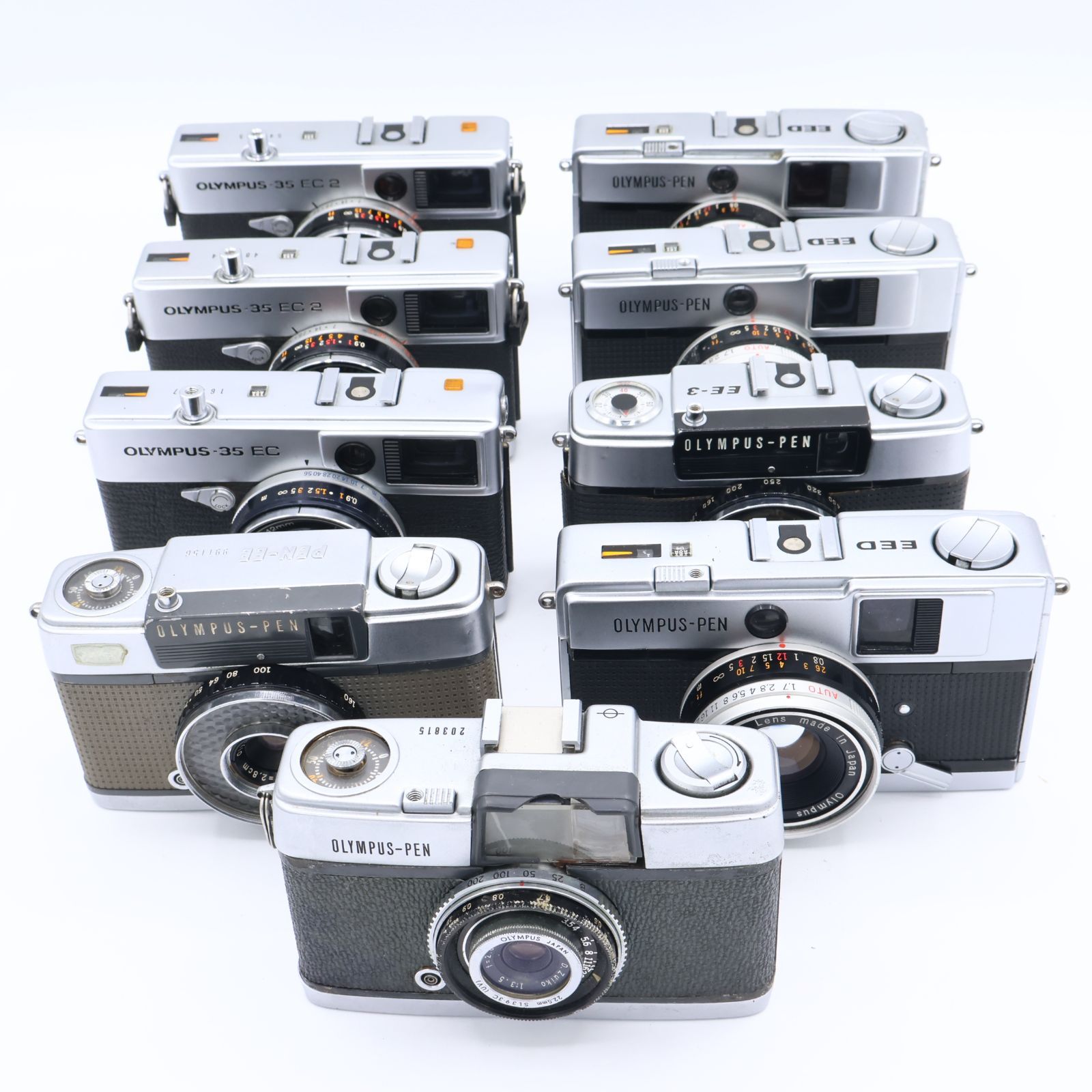 コンパクトフィルムカメラまとめセット OLYMPUSオリンパス ミュー AF-1