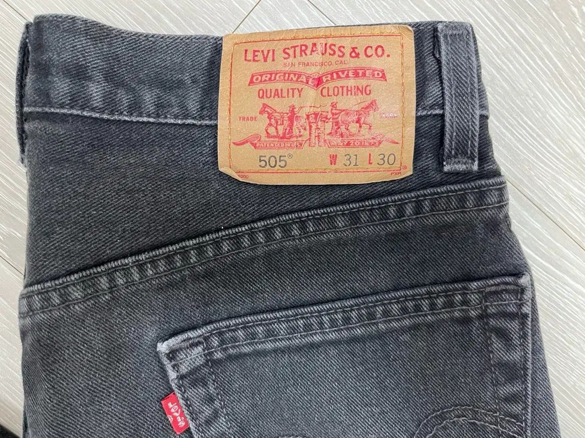 リーバイス 505 USA ブラックジーン