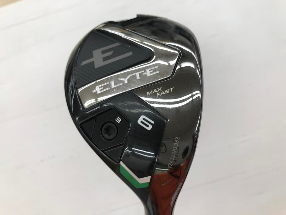 キャロウェイ　ELYTE MAX FAST　27度　LIN-Q GREEN 40 for Callaway　SRフレックス　ユーティリティ　中古【最短即日発送】
