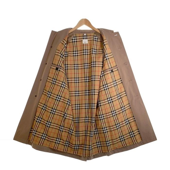 BURBERRY バーバリー ステンカラーコート 裏ノバチェック ベージュ