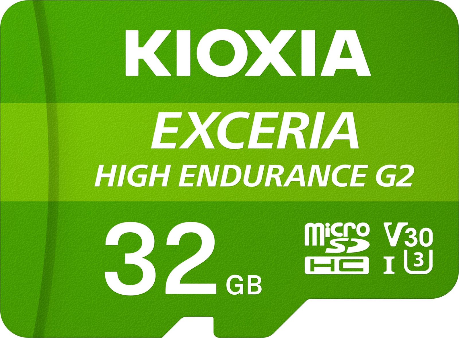 KIOXIA(キオクシア)【日本製】microSD 32GB 高耐久 ドラレコ・監視カメラ対応 UHS-I U3 V30 Class10 microSDHC 4K対応 最大読出速度100MB [32GB] [EXCERIA HIGH ENDURANCE G2]