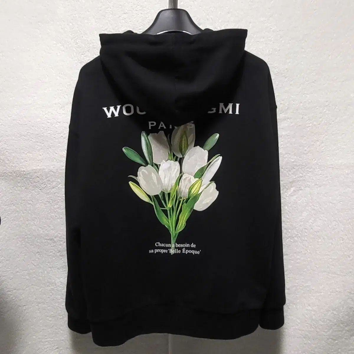 発色/ほぼ新品 46 / 22SS WOOYOUNGMI ウーヨンミ フラワー バックロゴ Tシャツ 50,547円