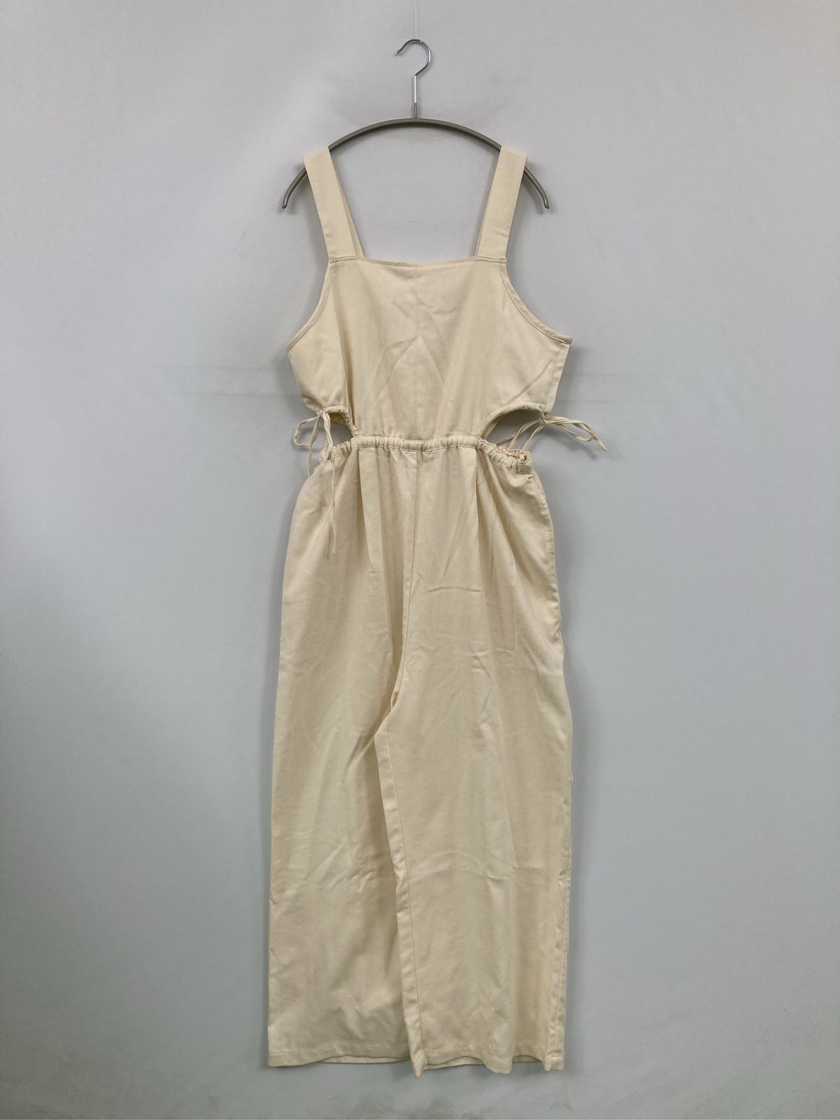 Kastane Castane Overalls/Overalls 1 Ivory Full Length Cotton Linen & Hemp