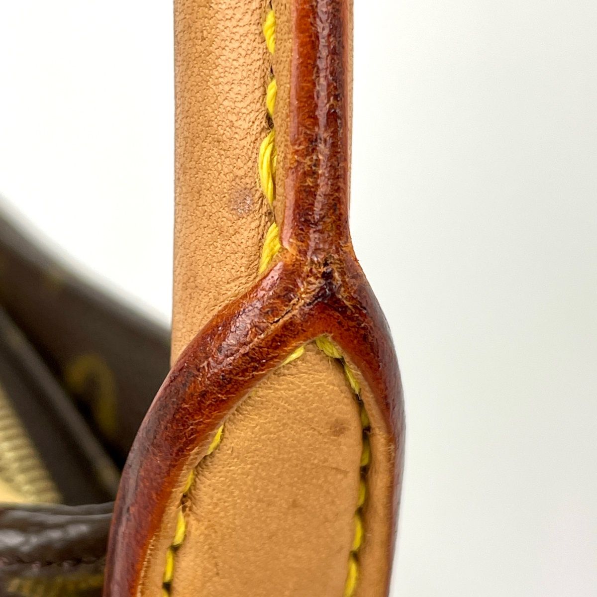 本物 ルイヴィトン LOUIS VUITTON LV ルーピング GM モノグラム ショルダーバッグ ブラウン M51145 Looping ビトン バッグ 中古 LOUIS VUITTON ルイ・ヴィトン ルーピングGM バッグ モノグラム M51145