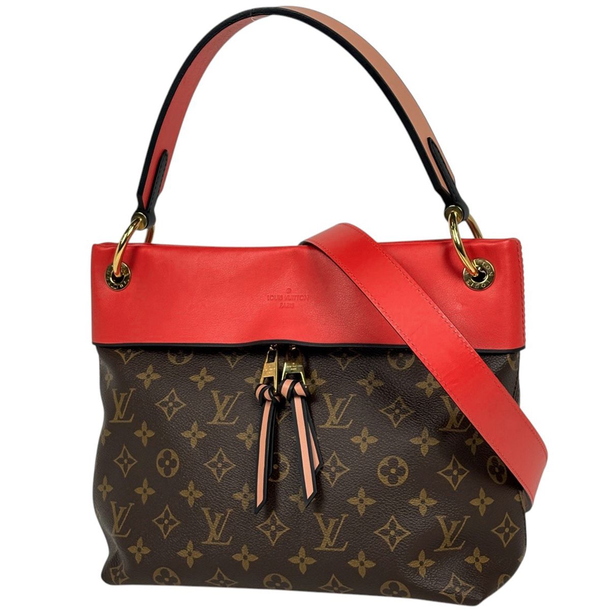 ルイ・ヴィトン Louis Vuitton テュイルリーブザス 2WAY ハンドバッグ モノグラム カブキ ブラウン M43798 レディース 【中古】