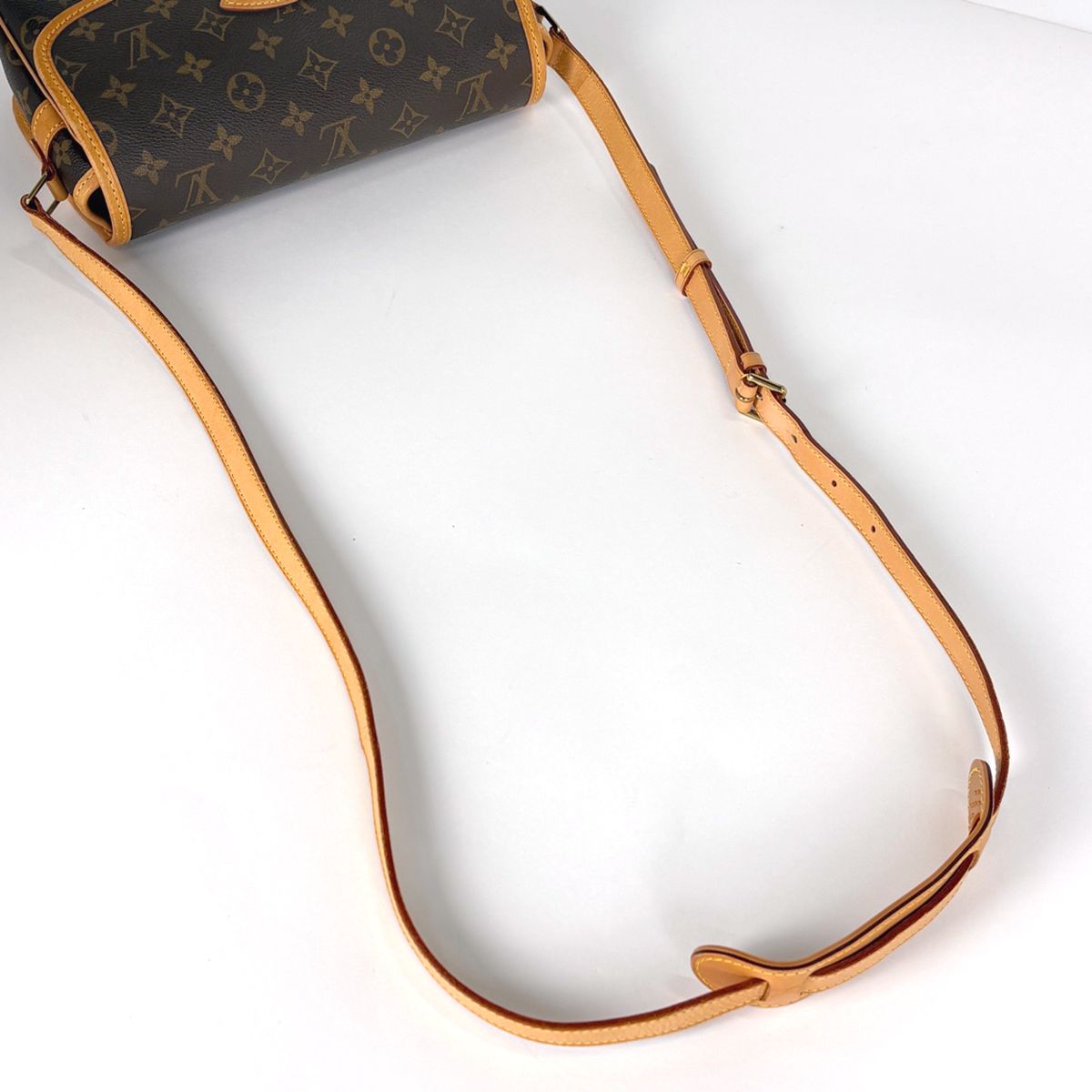 LOUIS VUITTON ルイ・ヴィトン M42250 モノグラム ソローニュ 斜め掛け ショルダー バッグ フランス製 ブラウン系【中古】 ルイ・ヴィトン Louis Vuitton ソローニュ 斜め掛け ショルダーバッグ