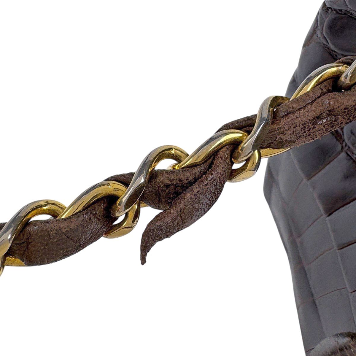 シャネル CHANEL ミニ マトラッセ シングルフラップ チェーン 
