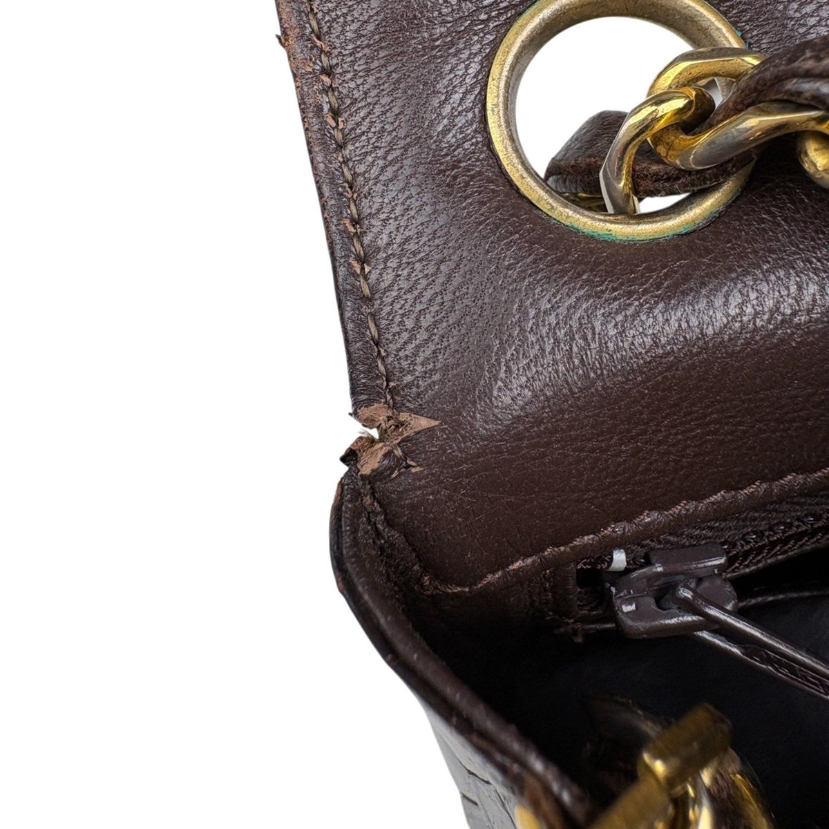 シャネル CHANEL ミニ マトラッセ シングルフラップ チェーン 