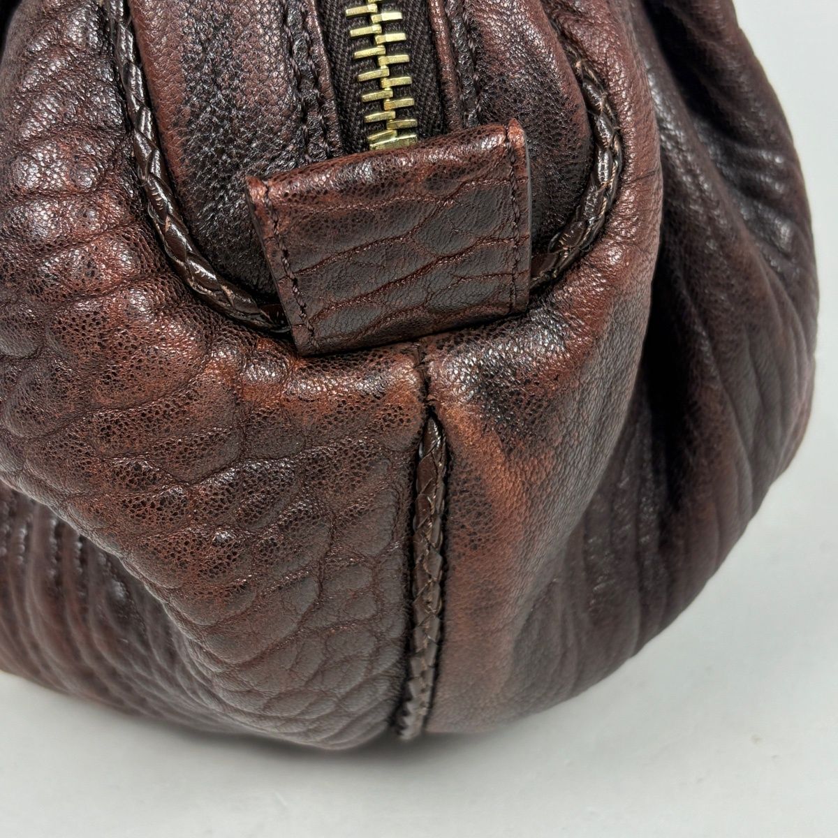 フェンディ FENDI ズッカ柄 ミニスパイバッグ ハンドバッグ キャンバス