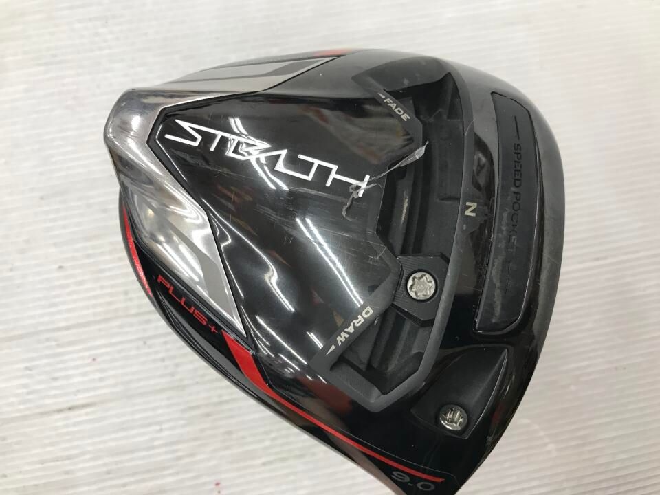 テーラーメイド　STEALTH PLUS+　9度　ツアーAD DI-6　Xフレックス　ドライバー　中古　ゴルフドゥ！大宮丸ヶ崎店【最短即日発送】