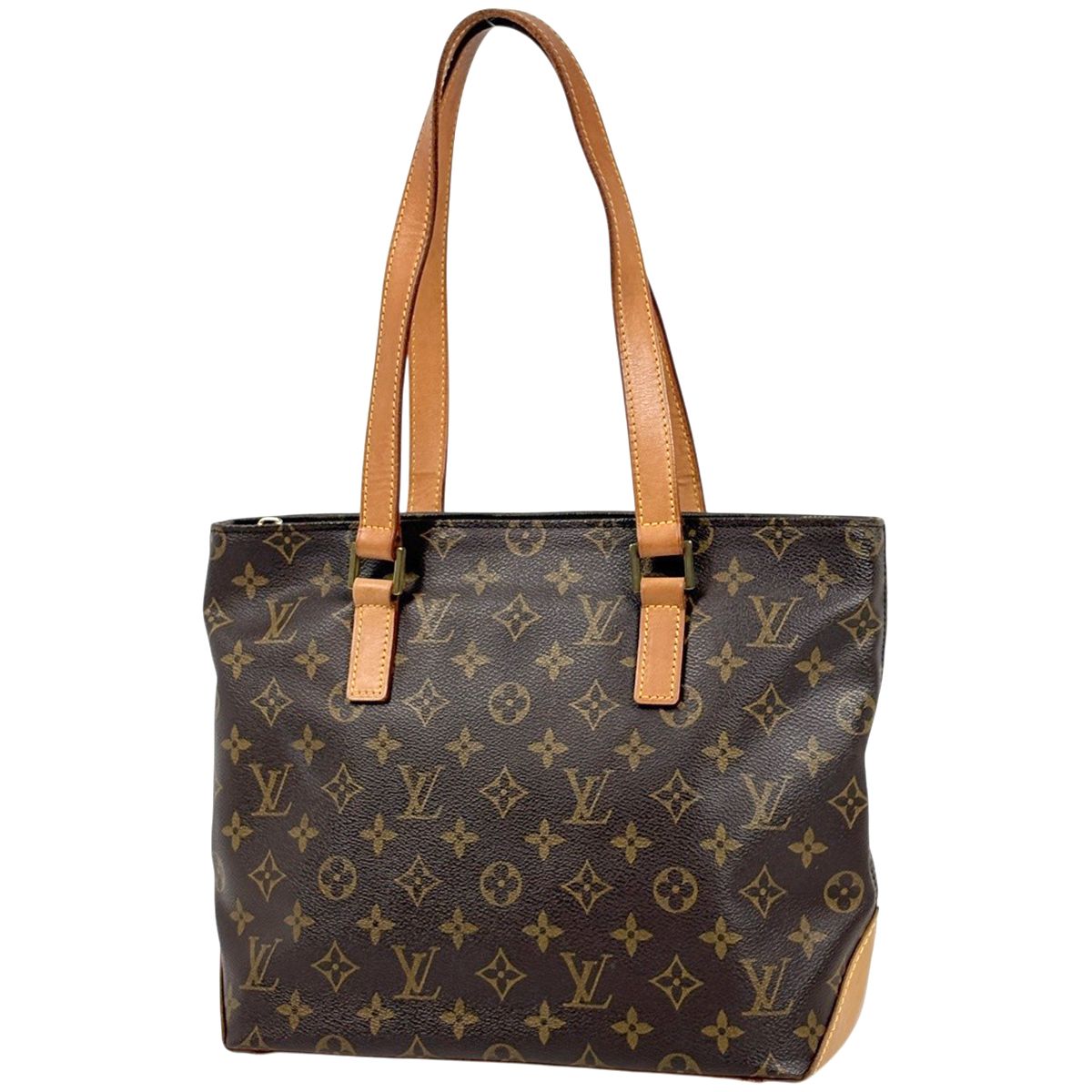 ルイ・ヴィトン Louis Vuitton カバ ピアノ ショルダーバッグ トートバッグ モノグラム ブラウン M51148 レディース 【中古】
