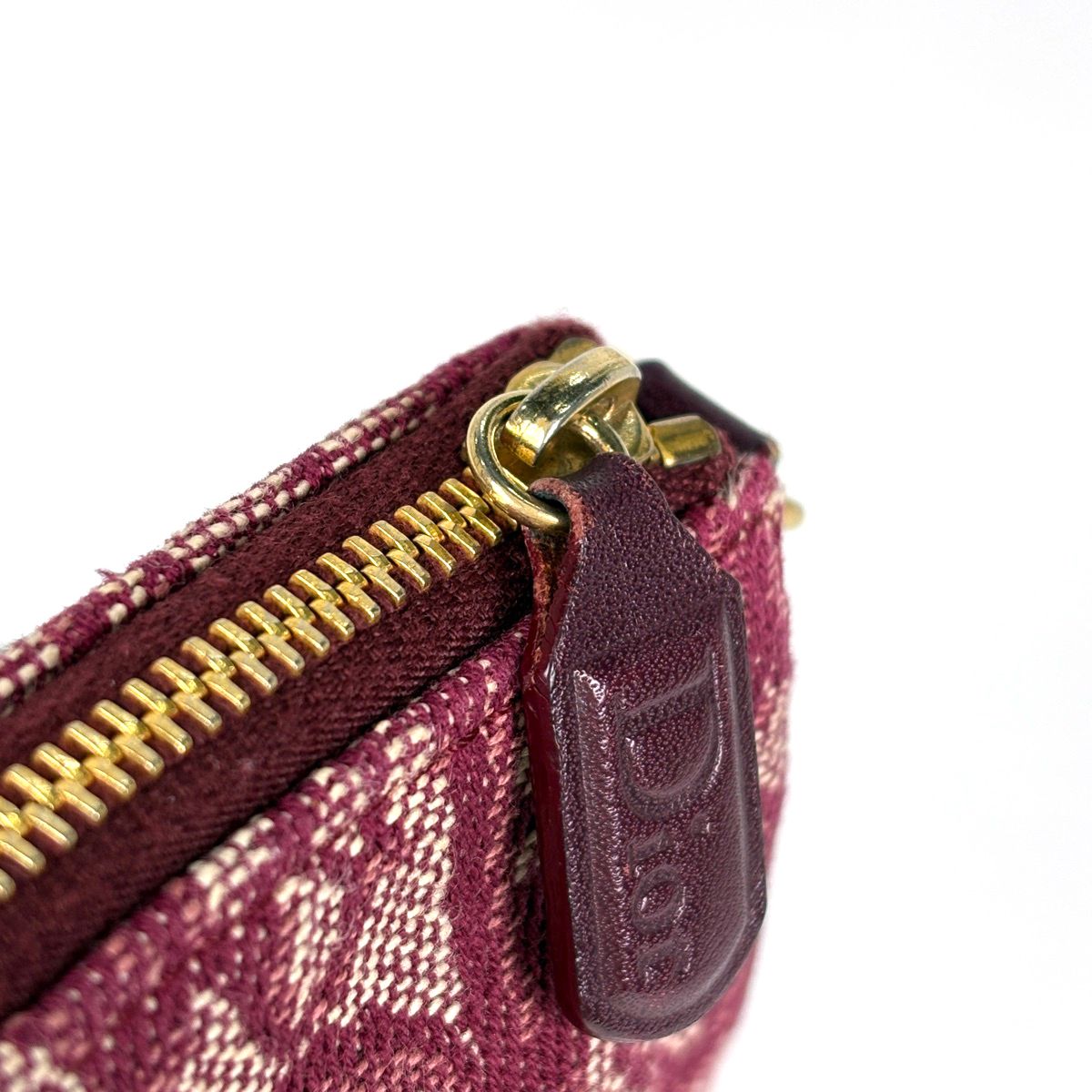 クリスチャンディオール Christian Dior トロッター柄 サドルバッグ