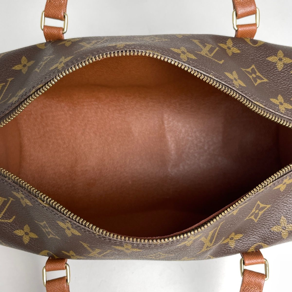 ルイ・ヴィトン Louis Vuitton パピヨン30 バレルバッグ 筒型 旧旧型