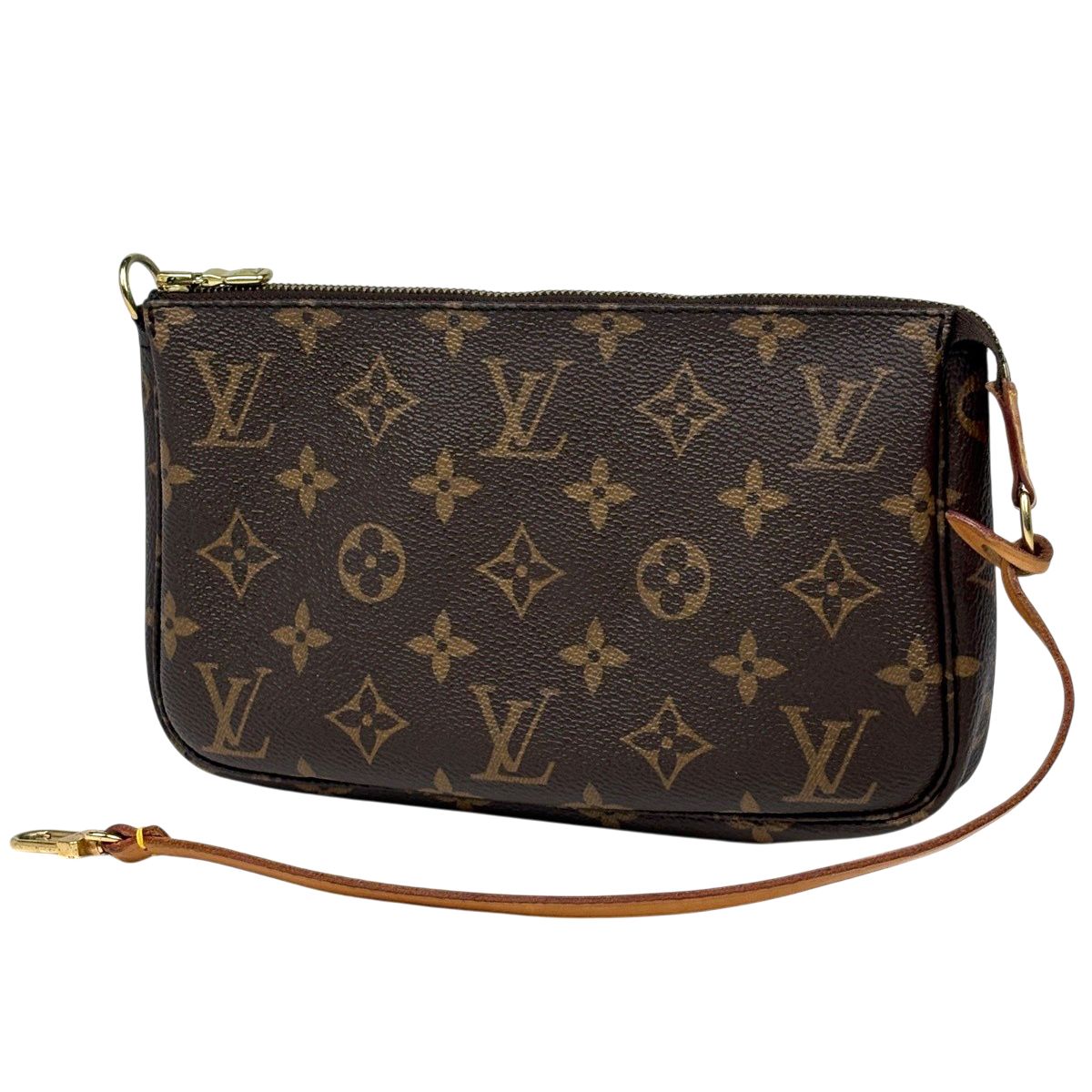 ルイ・ヴィトン Louis Vuitton ポシェット アクセソワール メイク コスメ アクセサリーポーチ モノグラム ブラウン M51980 レディース 【中古】