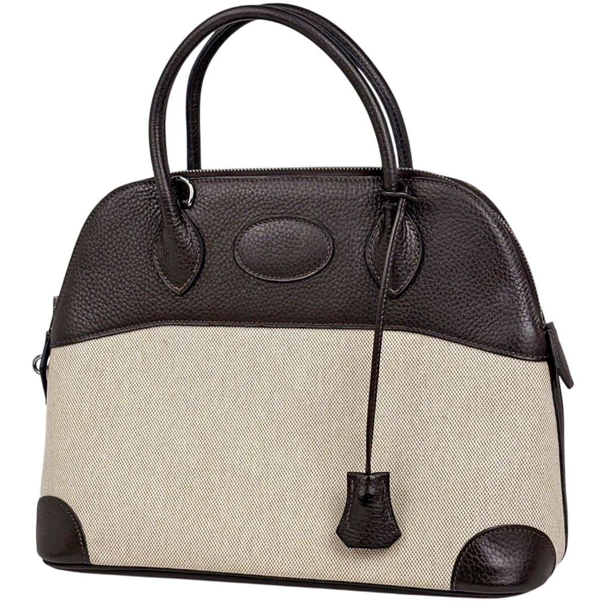 エルメス HERMES ボリード31 ハンドバッグ トゴ ブラウン ナチュラル □I レディース 【中古】