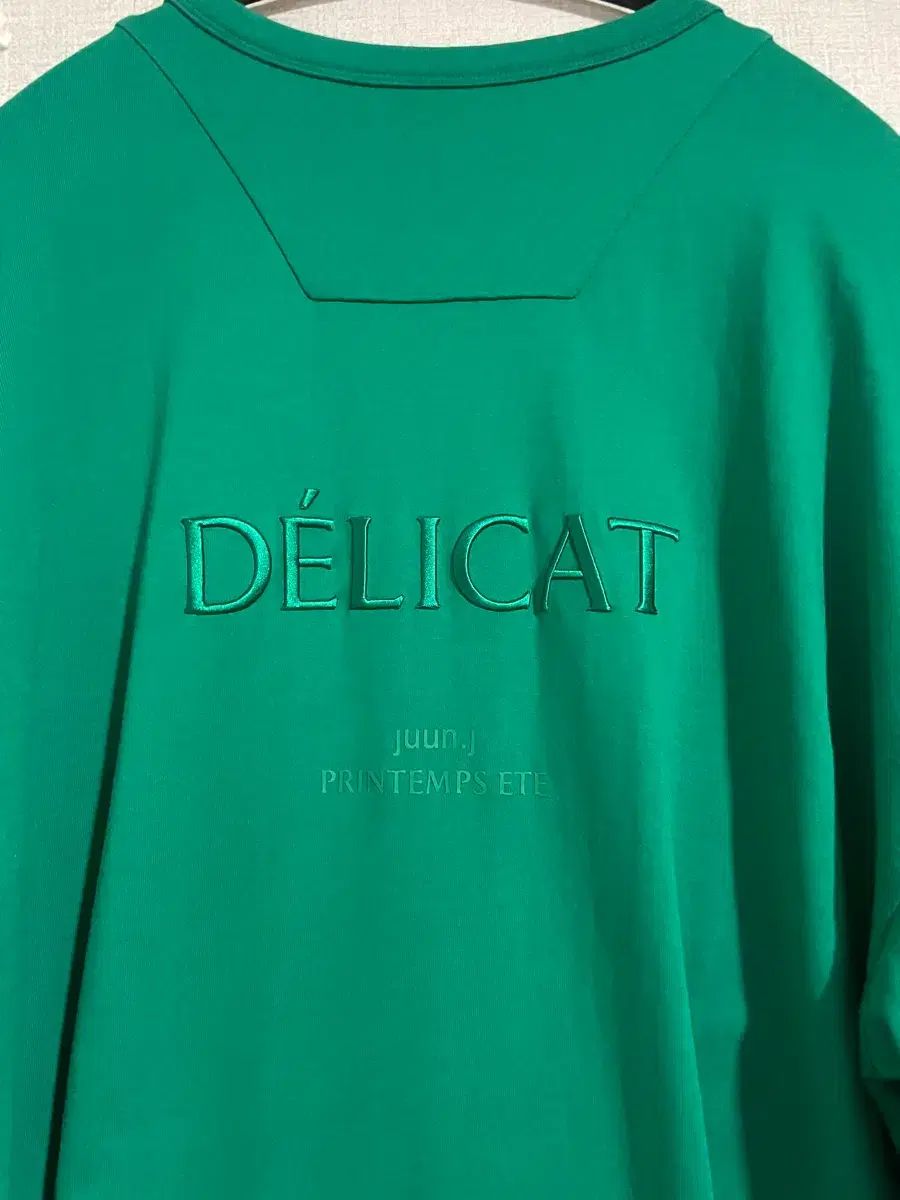 M) ジュンジェイ 22ss エブルグリーン ロングスリーブTシャツ