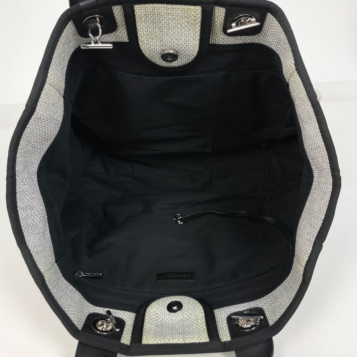 シャネル CHANEL ドーヴィルライン チェーン トートバッグ 2WAY