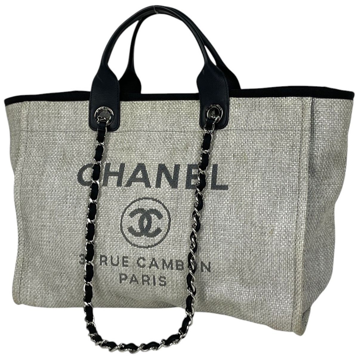 シャネル CHANEL ドーヴィルライン チェーン トートバッグ 2WAY