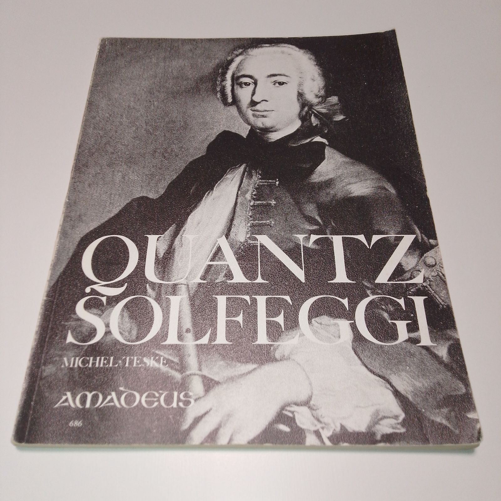 【楽譜】Solfeggi pour la flute traversiere avec l'enseignement（トラヴェルソのためのソルフェージュ、教授法付き）
