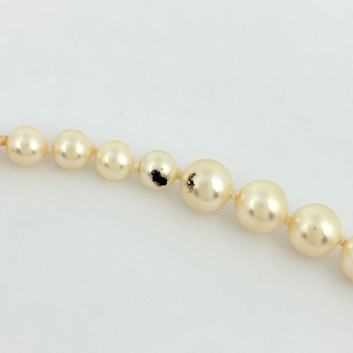 シャネル CHANEL ココマーク フェイクパール ネックレス GP フェイク 