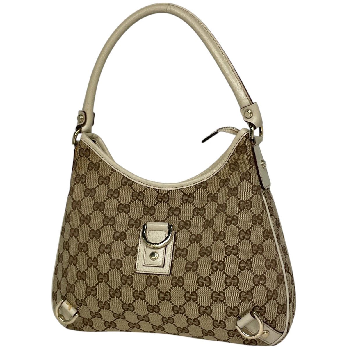 グッチ GUCCI GG柄 ショルダーバッグ アビー GGキャンバス ベージュ アイボリー 130738 レディース 【中古】 43,680円