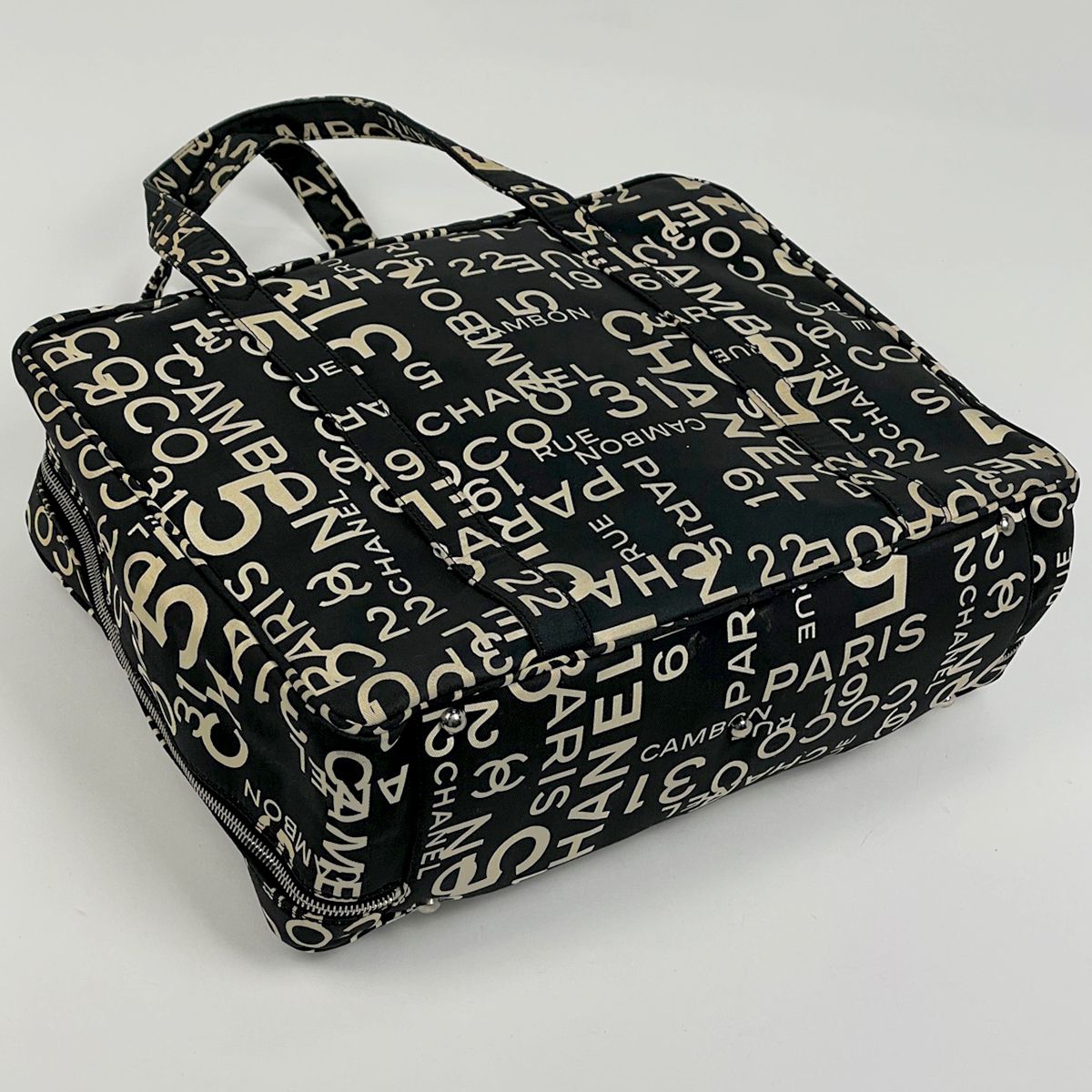 シャネル CHANEL バイシー トートバッグ ハンドバッグ キャンバス 