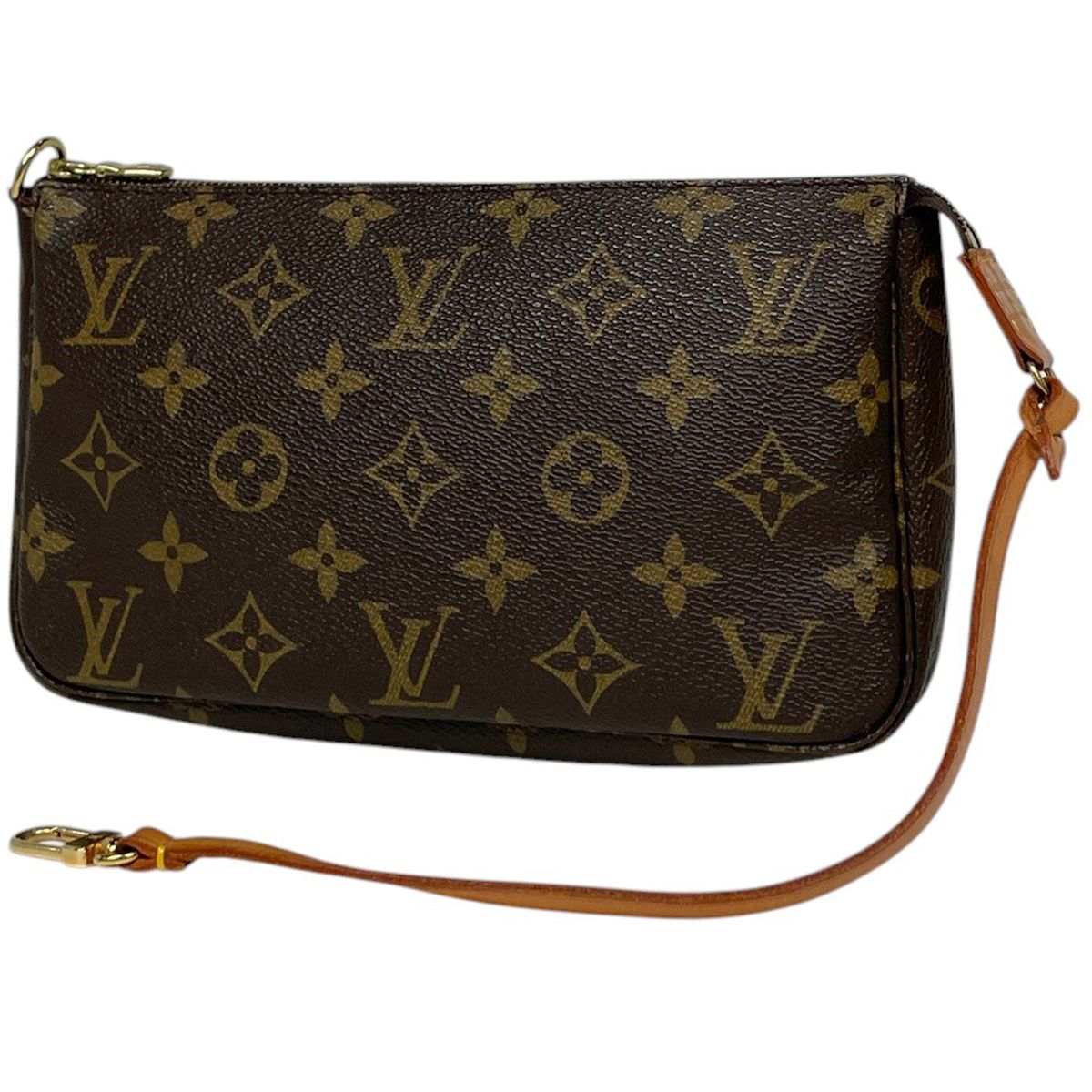 ルイ・ヴィトン Louis Vuitton ポシェット アクセソワール メイク コスメ アクセサリーポーチ モノグラム ブラウン M51980 レディース 【中古】
