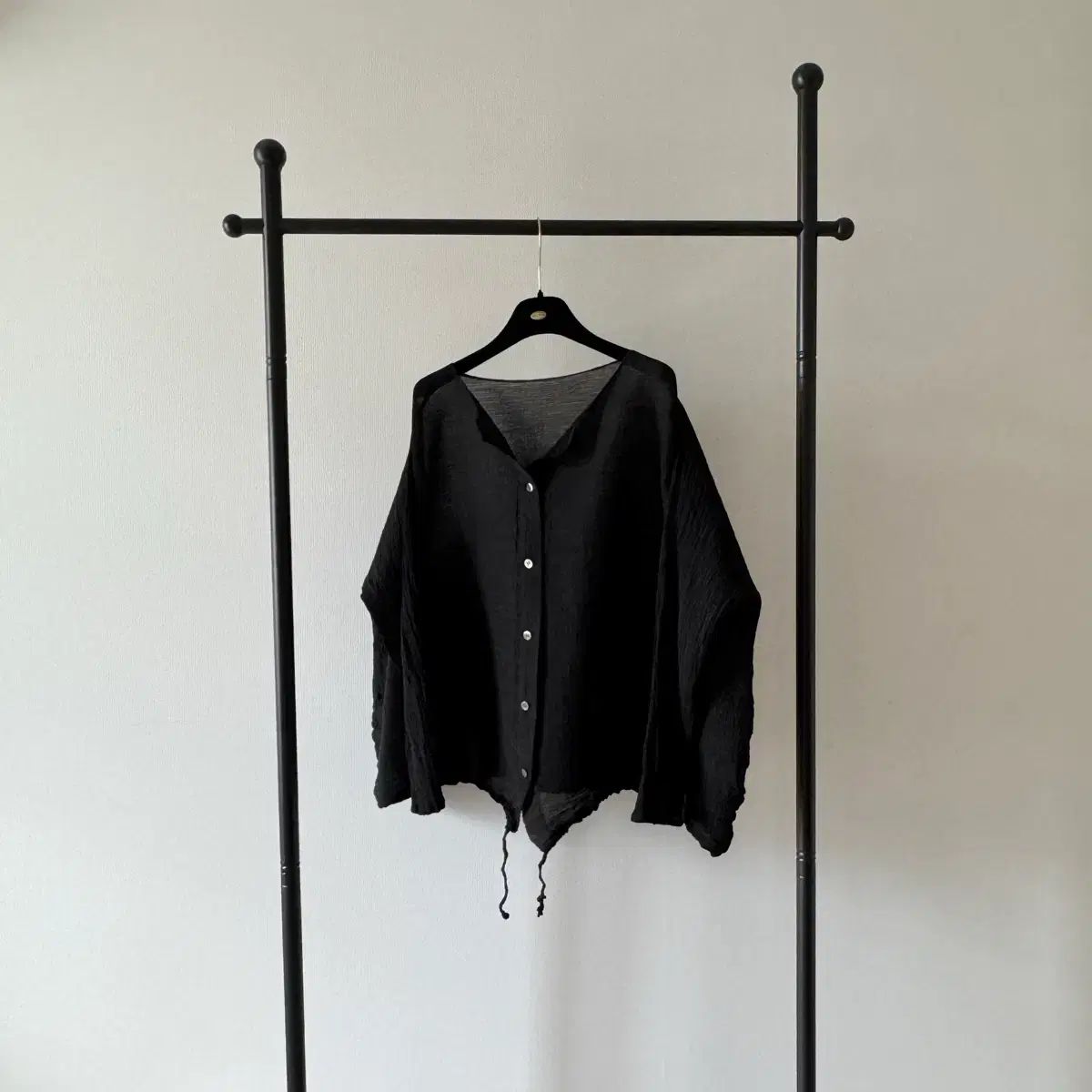 ISSEY MIYAKE ME イッセイ ミヤケ ミ ブラック カーディガン