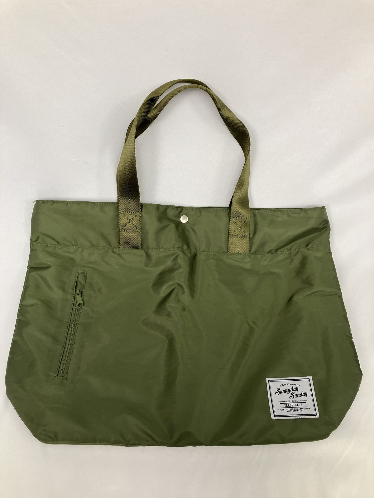 SUNNYDAY SUNDAY トートバッグ カーキ-新作の予約販売も。