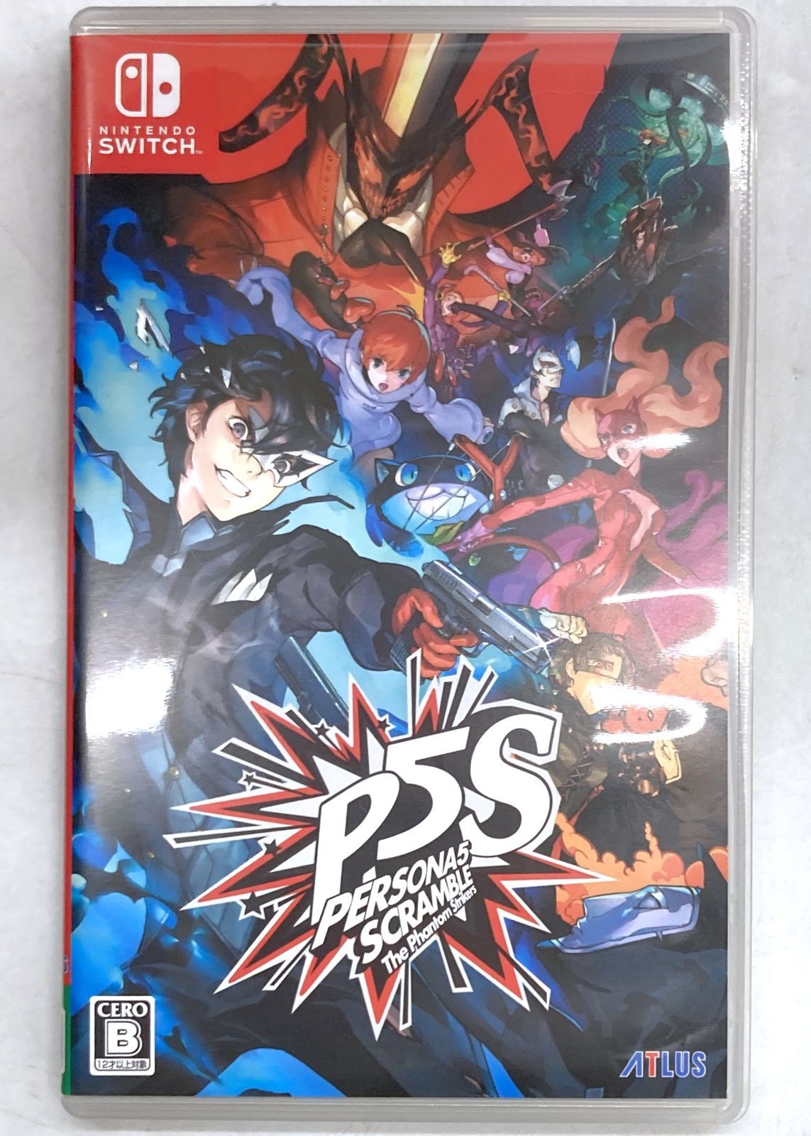 ペルソナ5 スクランブル ザファントムストライカーズ オタカラBOX スイッチ ペルソナ5続編！アクションRPG新作登場！夏休みイベント