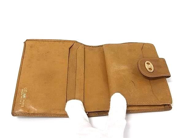 CELINE セリーヌヴィンテージ マカダム柄 PVC 二つ折り 長財布