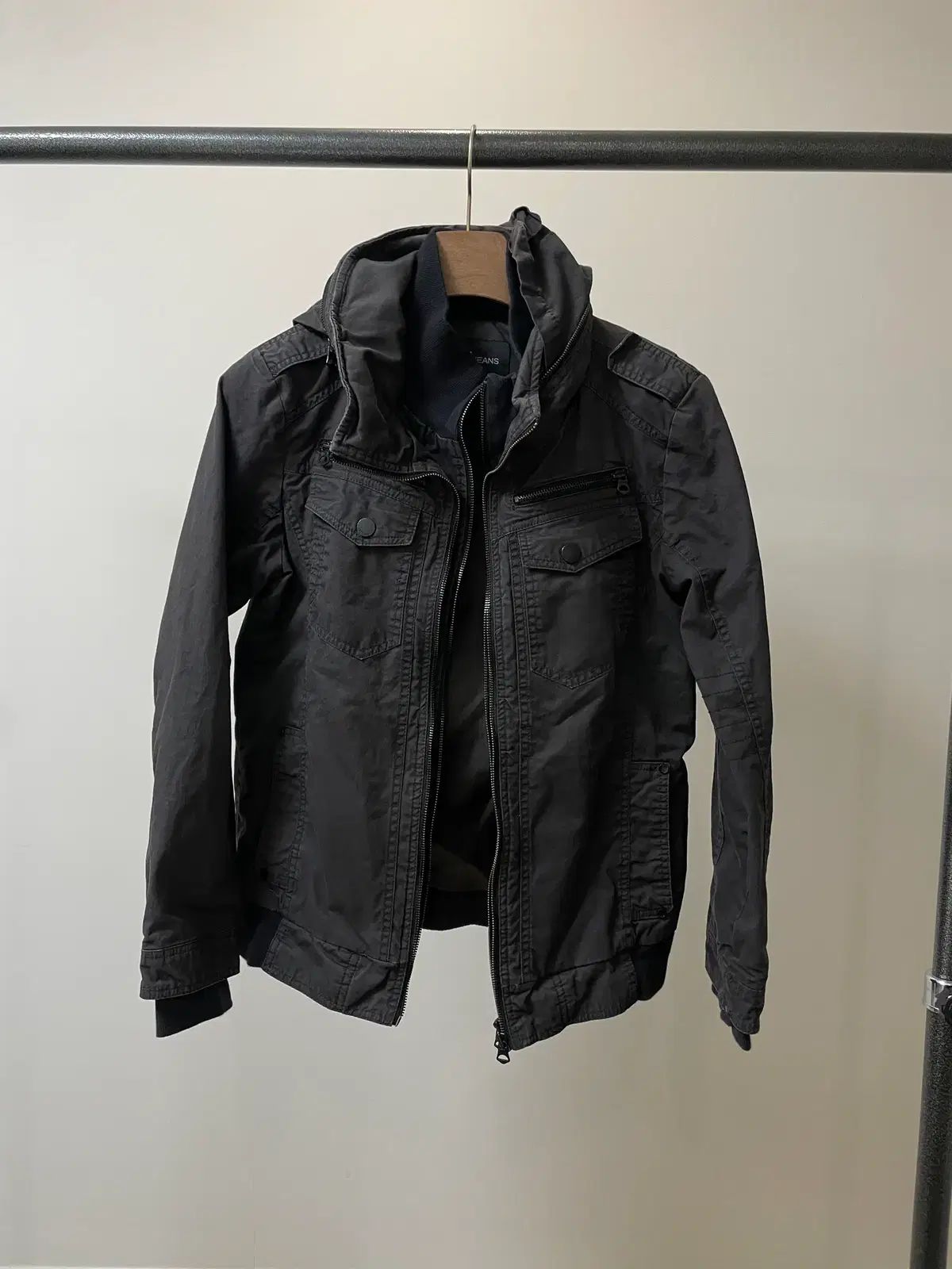 (95) frj ロックシーク hedn フーデッド ブルゾン ジャケット