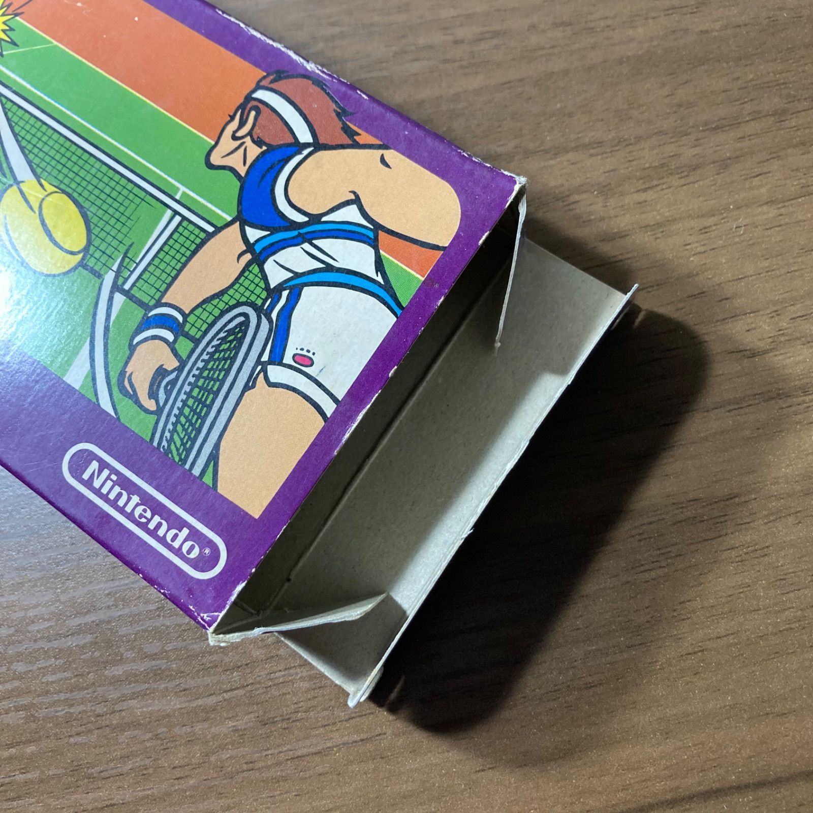 テニス ファミコン ソフト 箱付き 説明書付き 2-196 - メルカリ