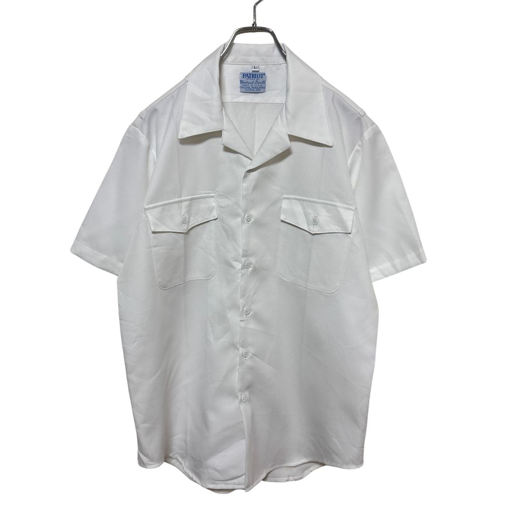 【PATRIOT】 US NAVY MADE IN USA Utility Shirt ユーティリティシャツ トロピカル ミリタリー S-6557