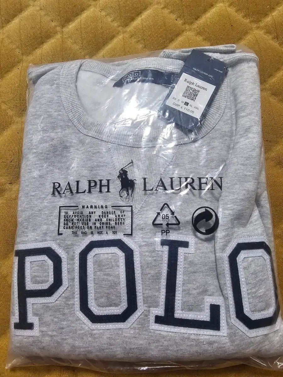 ポロラルフローレン グレー スウェット TシャツL