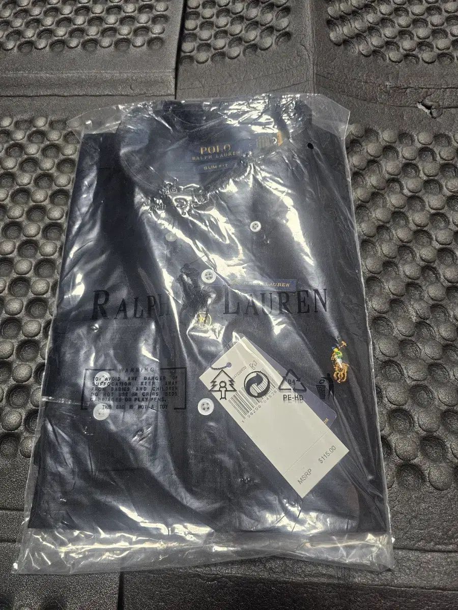 ポロラルフローレン スリムフィット ブラック ポロシャツ 新品 L